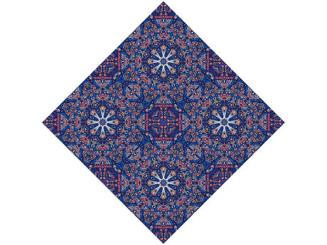 Darkened Snowflake Mandala Vinyl Wrap Pattern