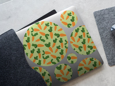 darling danvers vegetable DIY Laptop Stickers