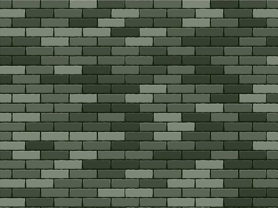 Dartmouth Green Brick Vinyl Wrap Pattern~Rwraps Series 914 Digitally Printed Vinyl Wrap~0