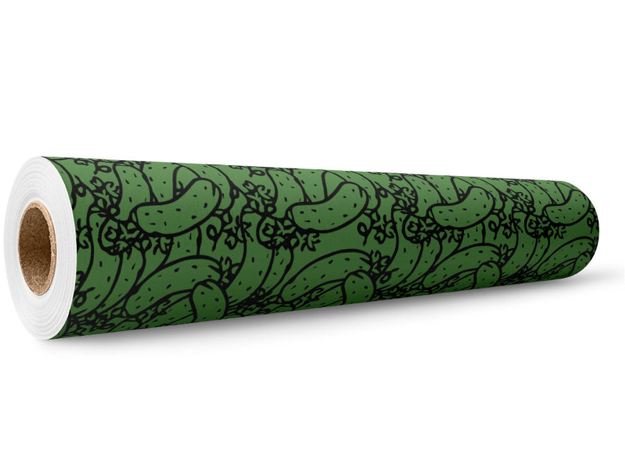 Dashing Diva Vegetable Wrap Film Wholesale Roll~Rwraps Series 914 Digitally Printed Vinyl Roll~5