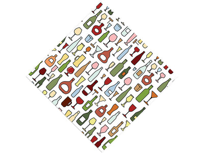Day Cap Alcohol Vinyl Wrap Pattern