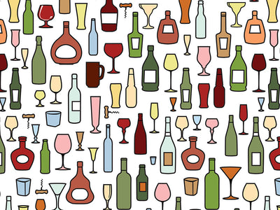 Day Cap Alcohol Vinyl Wrap Pattern~Rwraps Series 914 Digitally Printed Vinyl Wrap~0