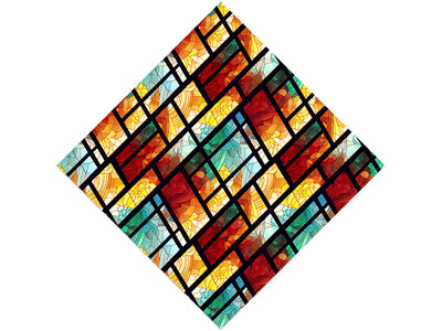 Daylight Panels Stained Glass Vinyl Wrap Pattern