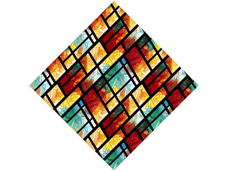 Daylight Panels Stained Glass Vinyl Wrap Pattern