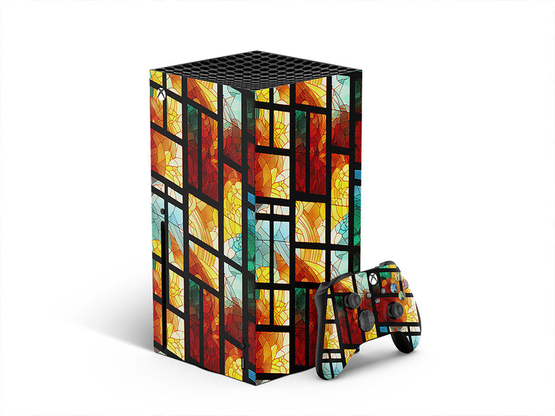 daylight panels stained glass XBOX DIY Decal