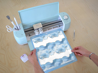 daytime blues gemstone films Cricut Compatible Vinyl