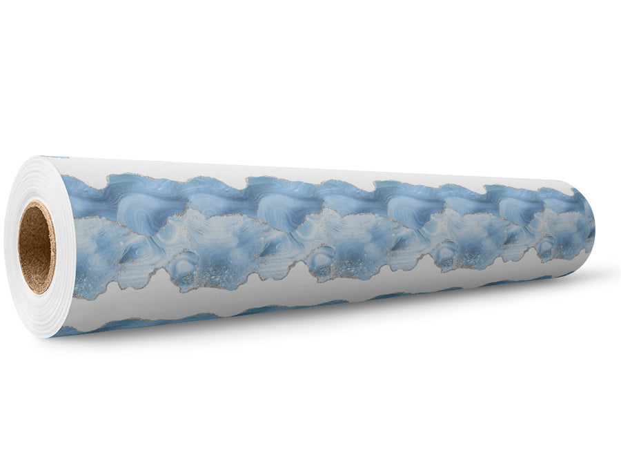 Daytime Blues Gemstone Wrap Film Wholesale Roll~Rwraps Series 914 Digitally Printed Vinyl Roll~5