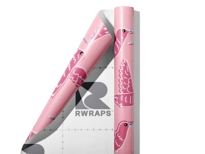 Daytime Delight Birds Wrap Film Sheets~Rwraps Series 914 Daytime Delight Birds Scrolled Sheet~3