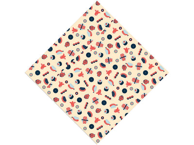 Daytime Dinner Food Vinyl Wrap Pattern