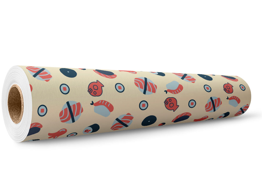 Daytime Dinner Food Wrap Film Wholesale Roll~Rwraps Series 914 Digitally Printed Vinyl Roll~5