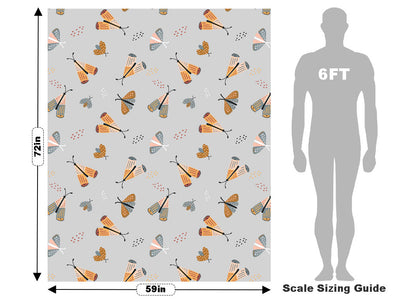 Daytime Dreams Bug Vehicle Wrap Scale~Rwraps Series 914 Daytime Dreams Bug Measurements~1