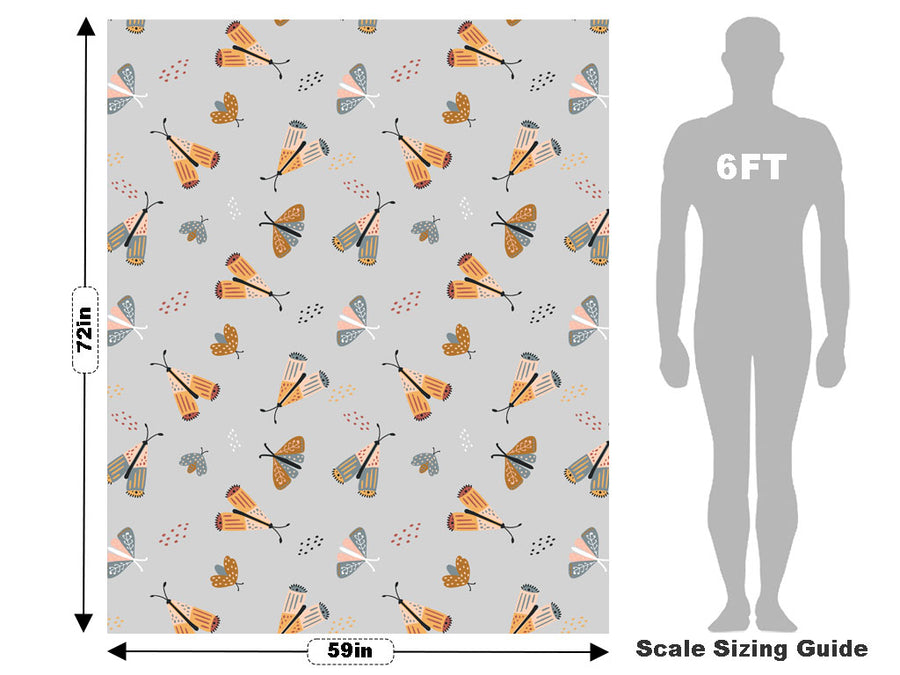 Daytime Dreams Bug Vehicle Wrap Scale~Rwraps Series 914 Daytime Dreams Bug Measurements~1