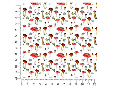 daytime fungus mushroom 1ft x 1ft Craft Sheets