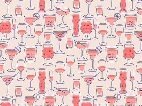 Daytime Rosé Alcohol Vinyl Wrap Pattern~Rwraps Series 914 Digitally Printed Vinyl Wrap~0