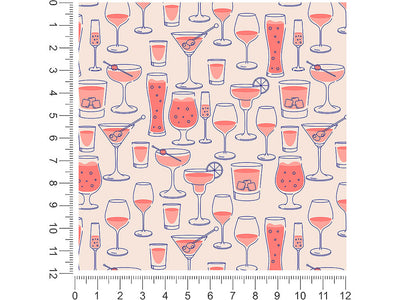 daytime rosé alcohol 1ft x 1ft Craft Sheets