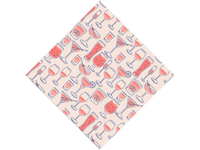 Daytime Rosé Alcohol Vinyl Wrap Pattern