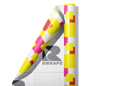 Daytime Soaps Abstract Wrap Film Sheets~Rwraps Series 914 Daytime Soaps Abstract Scrolled Sheet~3