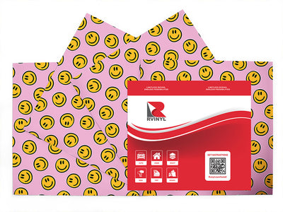 dazed confusion emoji Craft Vinyl Sheet Pack