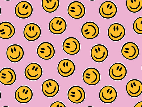 Dazed Confusion Emoji Vinyl Wrap Pattern~Rwraps Series 914 Digitally Printed Vinyl Wrap~0