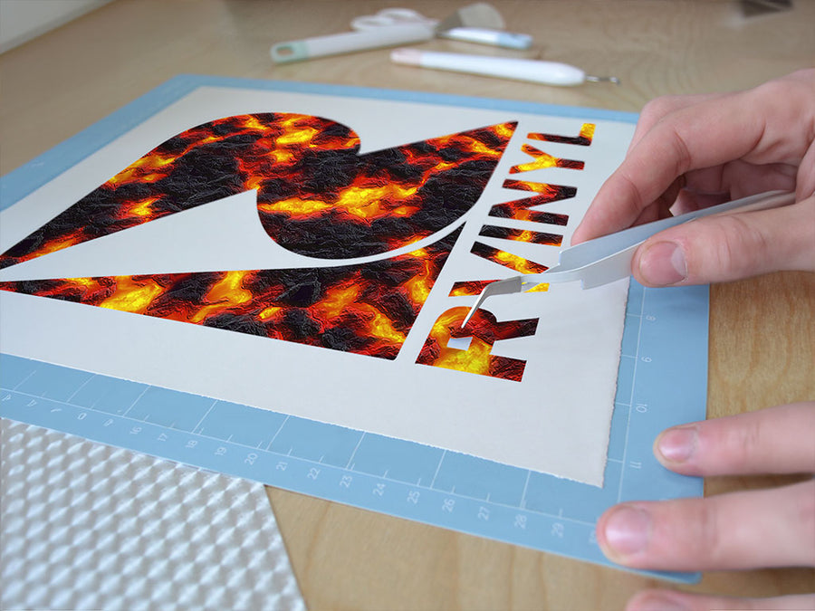 deadly combustion lava Easy Weed Craft Vinyl