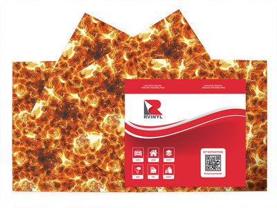deadly fumarole lava Craft Vinyl Sheet Pack