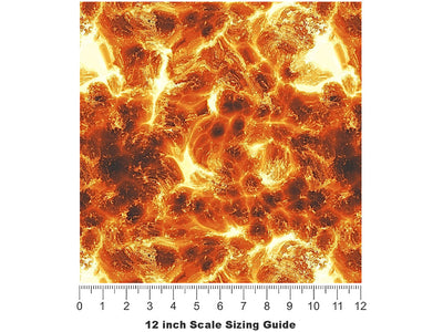 Deadly Fumarole Lava Vinyl Film Pattern Size 12 inch Scale~Rwraps Deadly Fumarole Lava Sizing Chart~2
