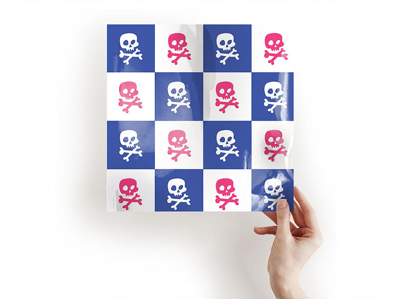 death blues skull and bones Craft Sheets