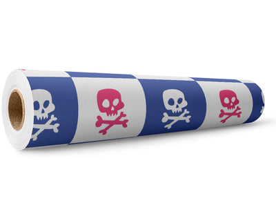 Death Blues Halloween Wrap Film Wholesale Roll~Rwraps Series 914 Digitally Printed Vinyl Roll~5