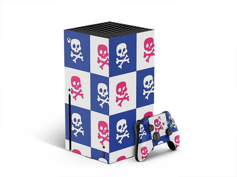 death blues skull and bones XBOX DIY Decal