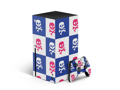 death blues skull and bones XBOX DIY Decal