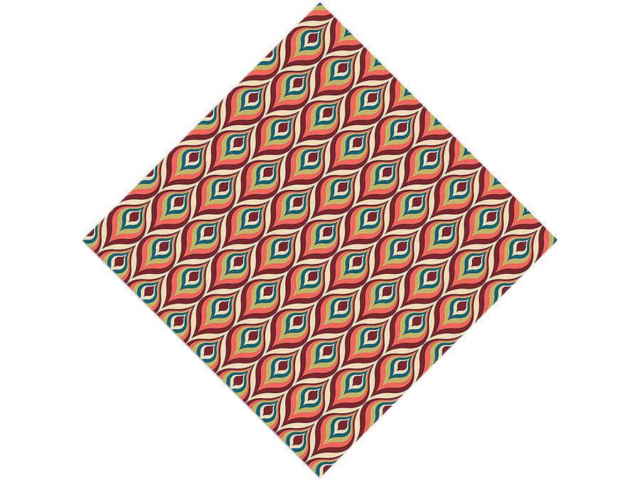 Decked Out Retro Vinyl Wrap Pattern