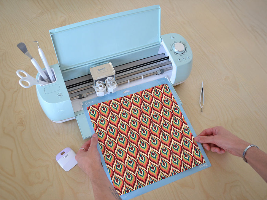 decked out retro Cricut Compatible Vinyl