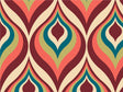 Decked Out Retro Vinyl Wrap Pattern~Rwraps Series 914 Digitally Printed Vinyl Wrap~0