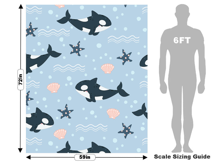Deep Blue Marine Life Vehicle Wrap Scale~Rwraps Series 914 Deep Blue Marine Life Measurements~1