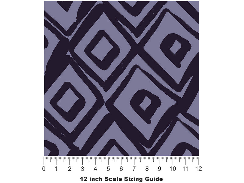 Deep Core Abstract Vinyl Film Pattern Size 12 inch Scale~Rwraps Deep Core Abstract Sizing Chart~2