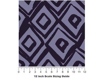 Deep Core Abstract Vinyl Film Pattern Size 12 inch Scale~Rwraps Deep Core Abstract Sizing Chart~2