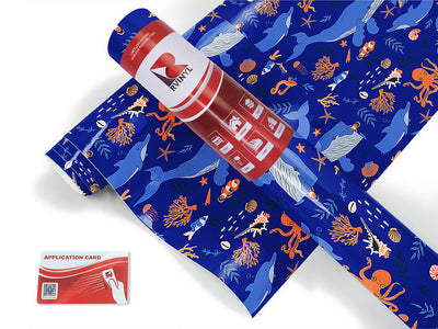 deep dive salt water Craft Vinyl Roll