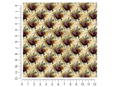 deep florals gothic 1ft x 1ft Craft Sheets