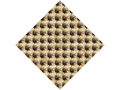 Deep Florals Gothic Vinyl Wrap Pattern