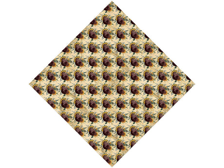 Deep Florals Gothic Vinyl Wrap Pattern