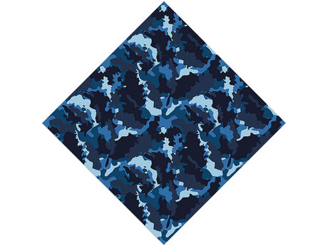 Deep Sea Camouflage Water Vinyl Wrap Pattern