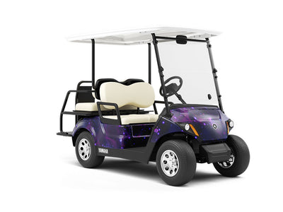 Deep Sea Science Fiction Wrapped Golf Cart