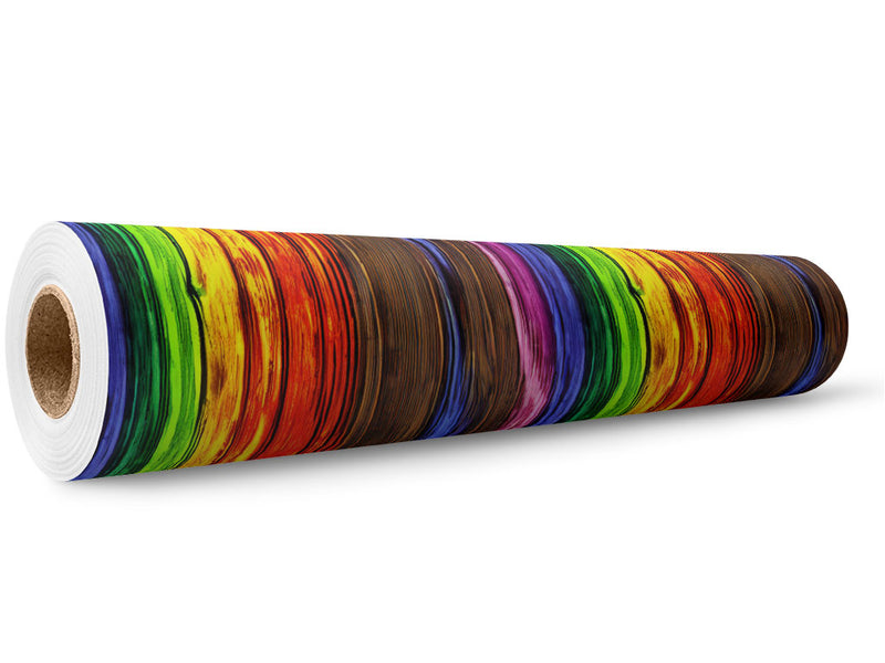 Deep Stain Wood Plank Wrap Film Wholesale Roll~Rwraps Series 914 Digitally Printed Vinyl Roll~5