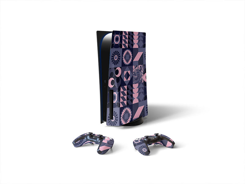 deep thoughts mosaic Sony PS5 DIY Skin