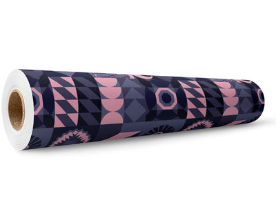 Deep Thoughts Mosaic Wrap Film Wholesale Roll~Rwraps Series 914 Digitally Printed Vinyl Roll~5