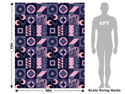 Deep Thoughts Mosaic Vehicle Wrap Scale~Rwraps Series 914 Deep Thoughts Mosaic Measurements~1