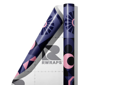 Deep Thoughts Mosaic Wrap Film Sheets~Rwraps Series 914 Deep Thoughts Mosaic Scrolled Sheet~3