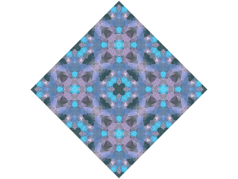 Deep Water Tile Vinyl Wrap Pattern