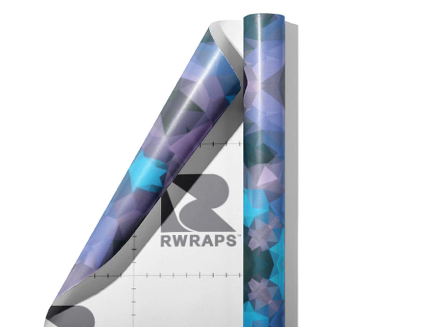 Deep Water Tile Wrap Film Sheets~Rwraps Series 914 Deep Water Tile Scrolled Sheet~4