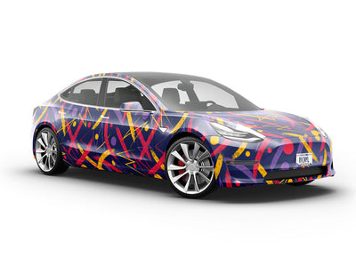 Deep Wilds Abstract Vehicle Vinyl Wrap